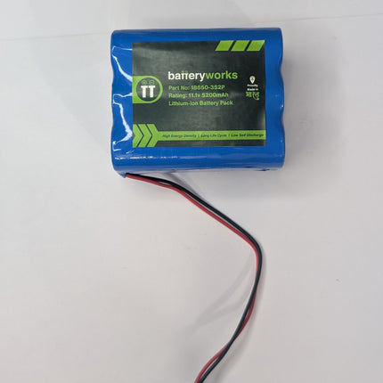 11.1v 5200mah 3s2p - Lithium Ion Battery Pack