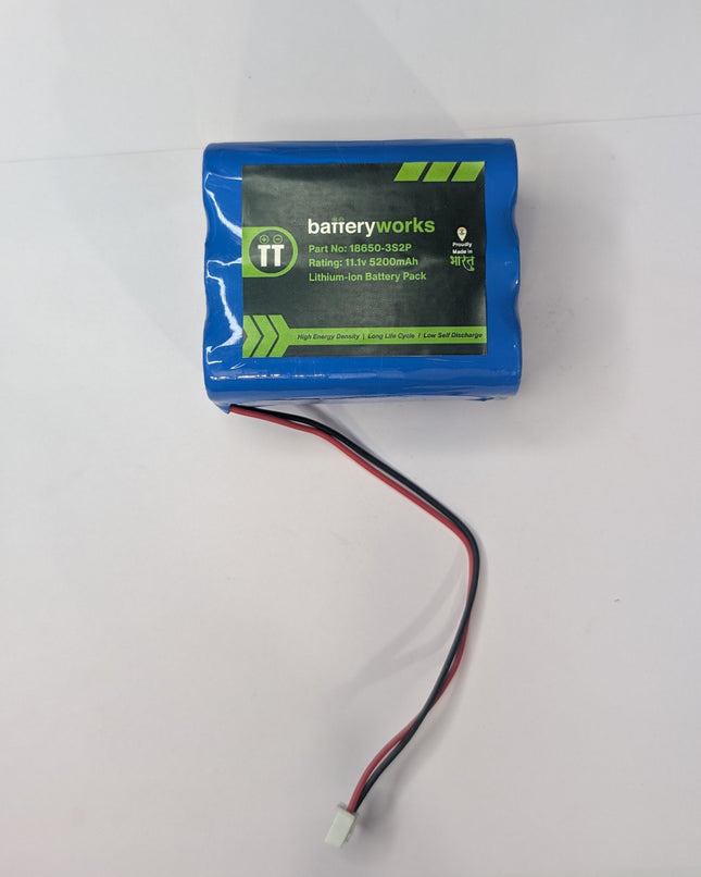 11.1v 5200mah 3s2p - Lithium Ion Battery Pack