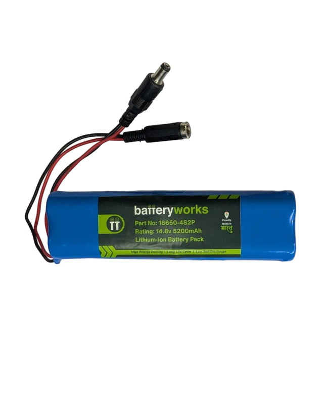 14.8v 5200mah 4s2p - Lithium Ion Battery Pack