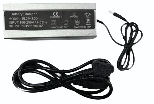 25.9v 5amp auto-cut li-ion battery charger
