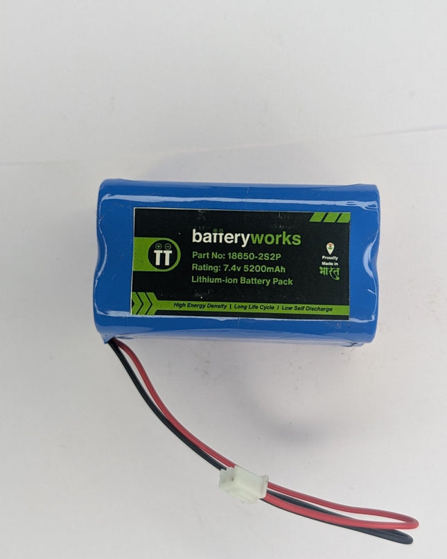7.4v 5200mah 2s2p - Lithium Ion Battery Pack