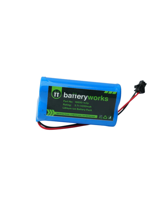 BW-1s2p-3.7-5200 Lithium Ion Battery Pack