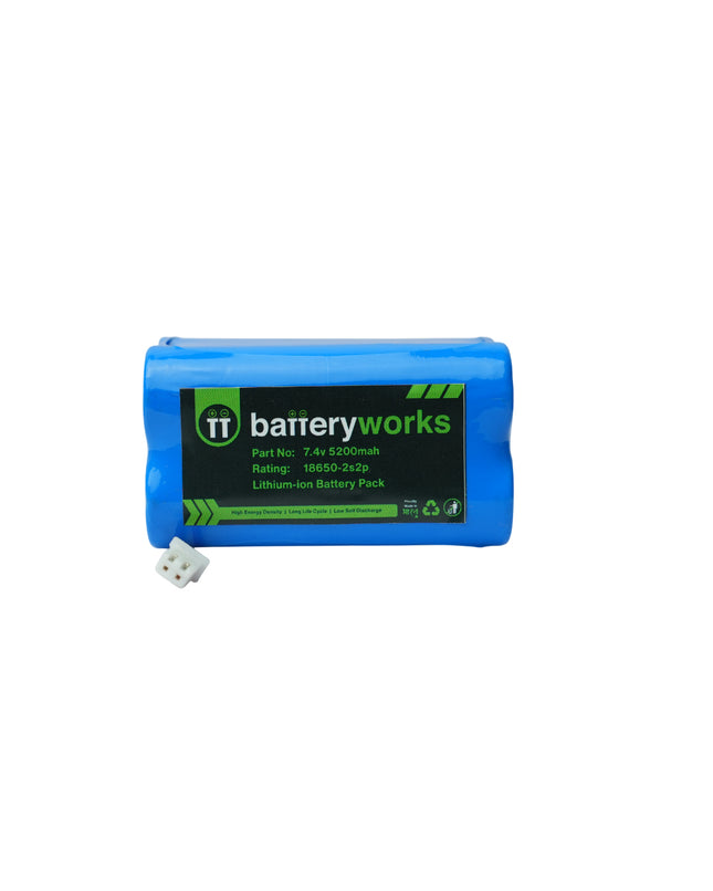 BW-2s2p-7.4-5200 Lithium Ion Battery Pack