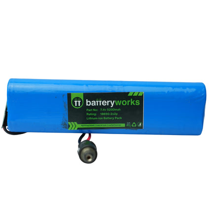 BW-2s2p-7.4-5200 Lithium Ion Battery Pack