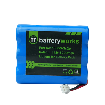 BW-3s2p-11.1-5200 Lithium Ion Battery Pack