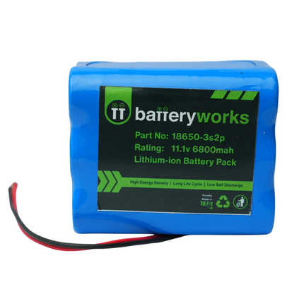 BW-3s2p-11.1-6800 Lithium Ion Battery Pack