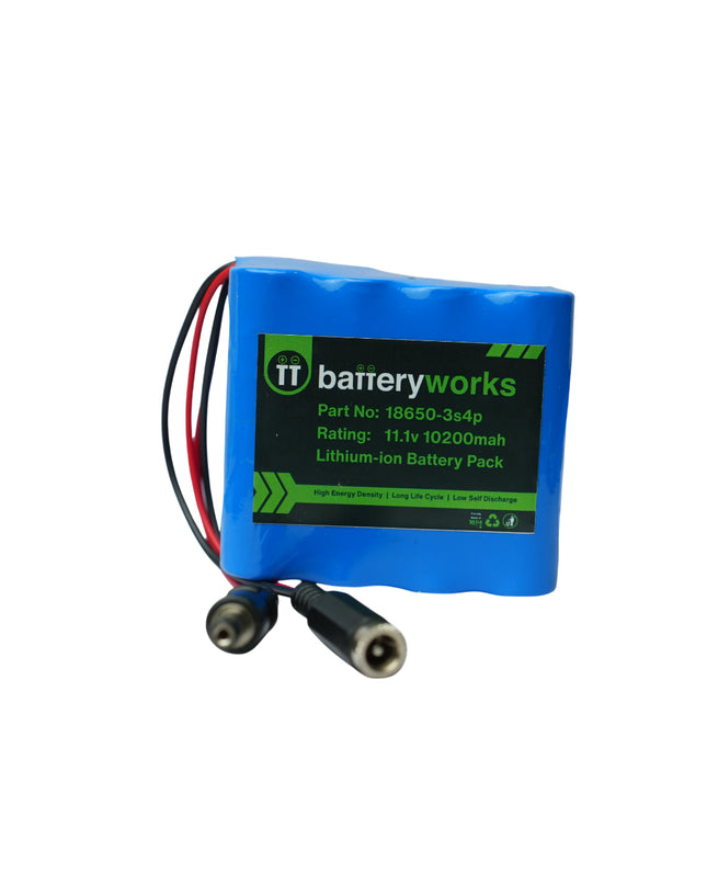 BW-3s4p-11.1-10200 Lithium Ion Battery Pack