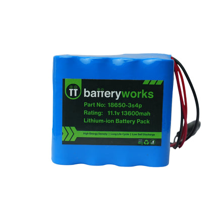BW-3s4p-11.1-13600 Lithium Ion Battery Pack