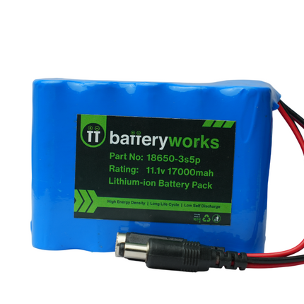 BW-3s5p-11.1-17000 Lithium Ion Battery Pack