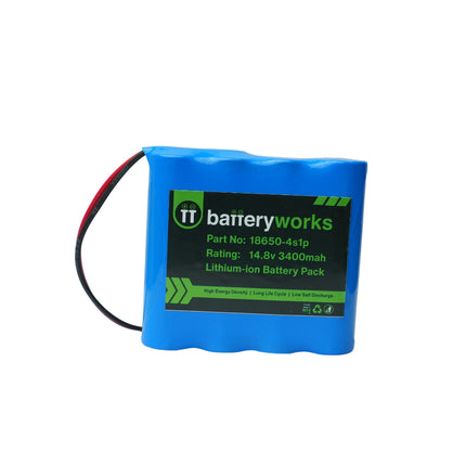 BW-4s1p-14.8-3400 Lithium Ion Battery Pack