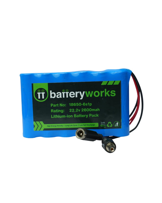 BW-6s1p-22.2-2600 Lithium Ion Battery Pack