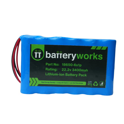BW-6s1p-22.2-3400 Lithium Ion Battery Pack