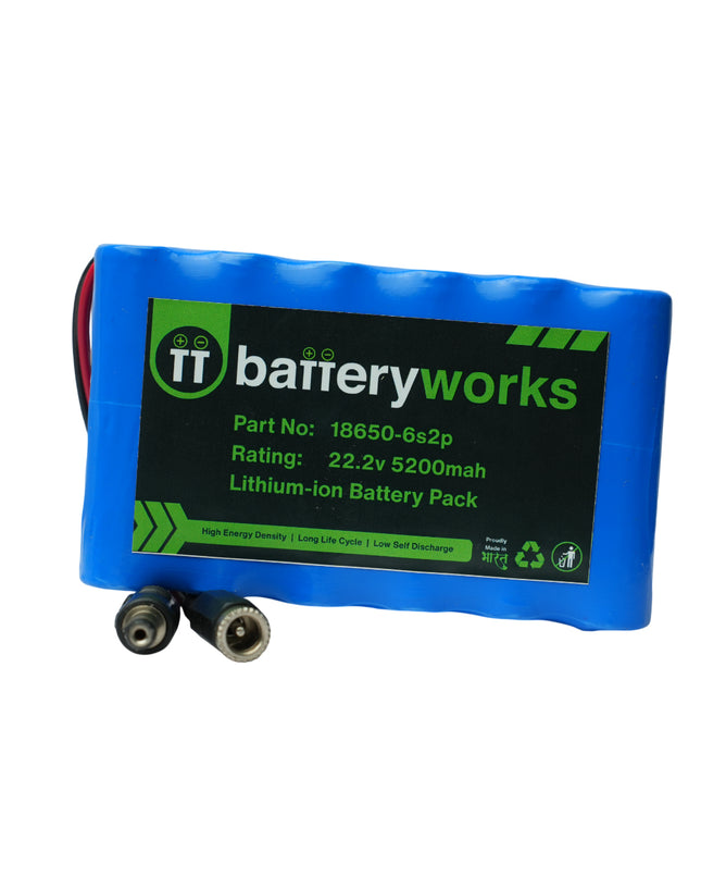 BW-6s2p-22.2-5200 Lithium Ion Battery Pack