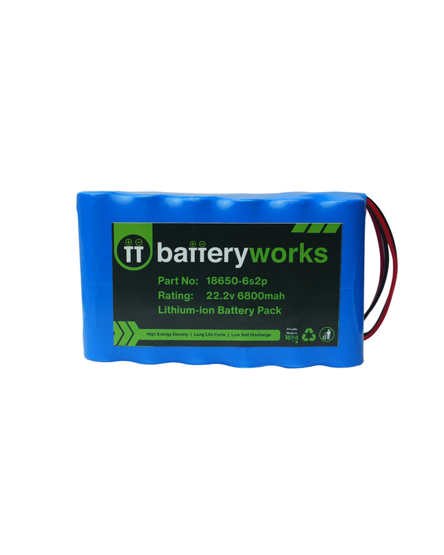 BW-6s2p-22.2-6800 Lithium Ion Battery Pack