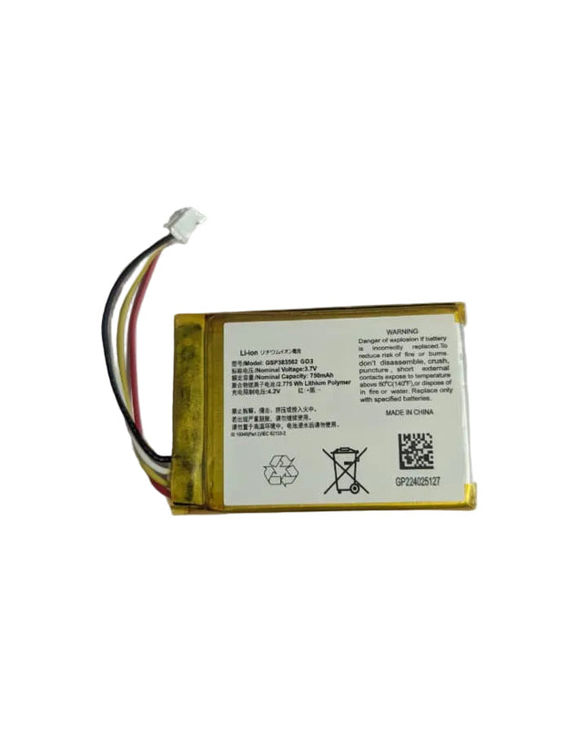 Replacement Battery for JBL Go3 Speaker