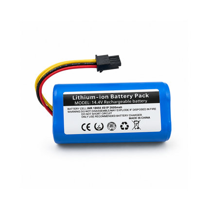 14.4V 2600mAh Li-ion Replacement Battery for Cecotec Conga, Lifero Robot Vacuum