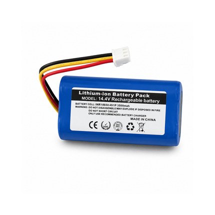 14.4V 3500mAh Li-ion Replacement Battery for Proscenic & Liectroux Robot Vacuum (White Connector)