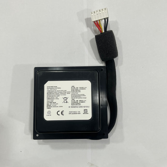 JBL PartyBox 100 Speaker Replacement Battery 14.4V 3400mAh SUN-INTE-260