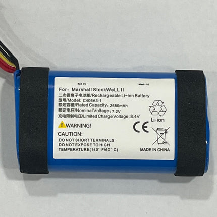 Marshall Stockwell II Replacement Battery | C406A3-1