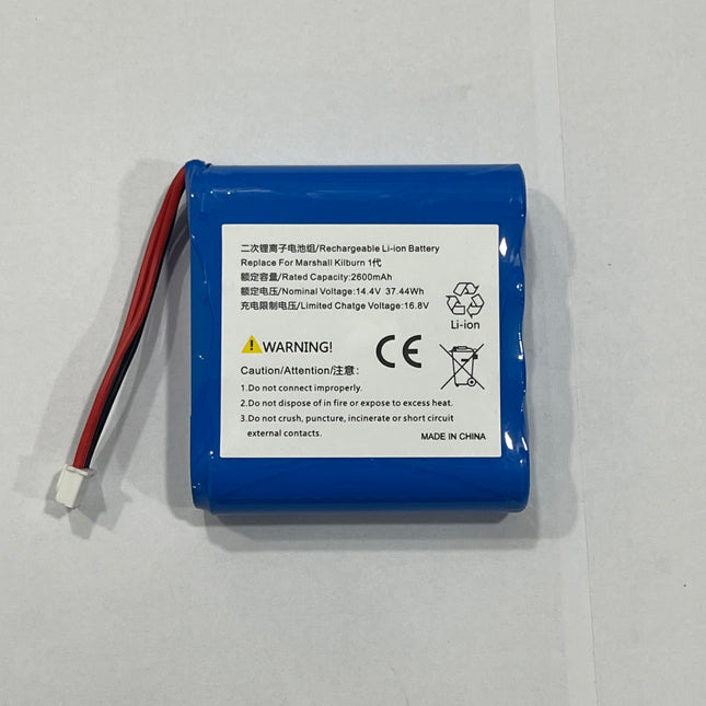 Marshall Kilburn 1 Replacement Speaker Battery - High-Performance 14.4V 2600mAh Li-ion Pack