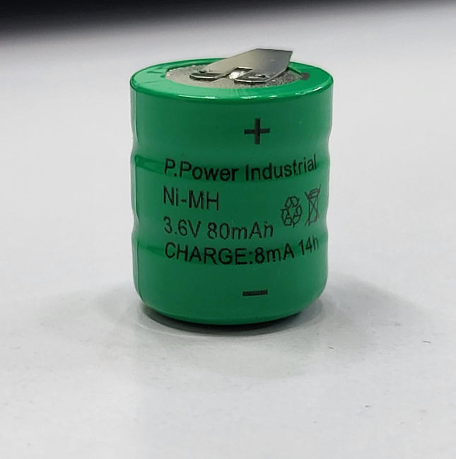 P.Power 3.6v 80mah motherboard rechargeable Battery (10 pc)