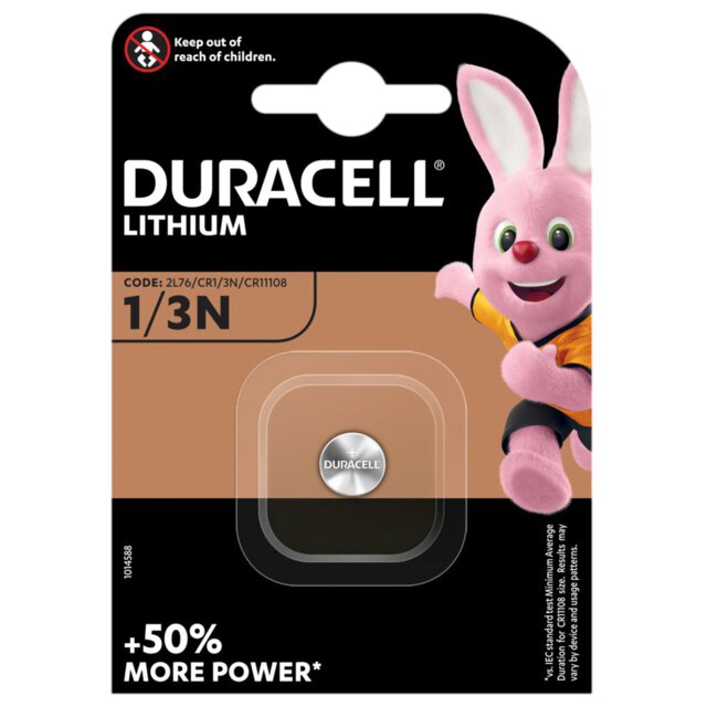 Duracell CR1/3N 3v lithium Battery