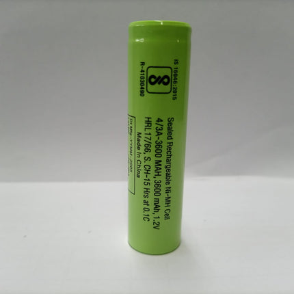 Surepower brand NIMH Flat top 4/3A size 1.2v 3600mah cell (2 pc)