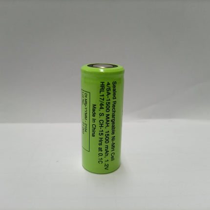 Surepower brand NIMH Flat top 4/5A size 1.2v 1500mah cell (2 pc)