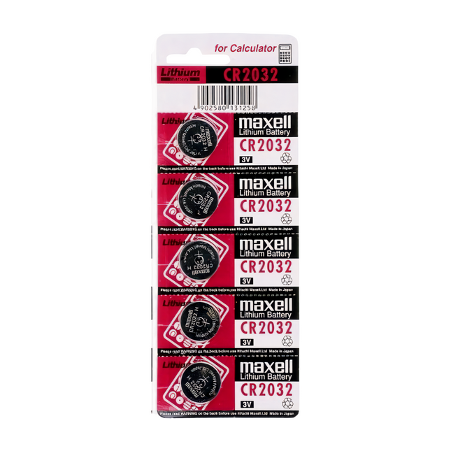 Maxell ML2032 3v rechargeable lithium button cell
