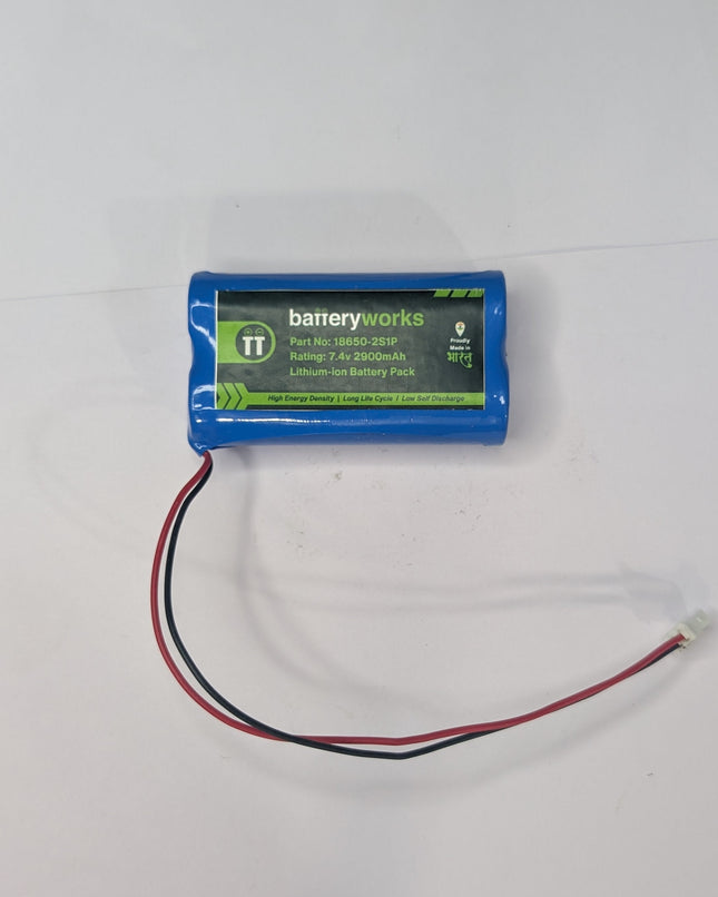 7.4v 2900mah 2s1p - Lithium Ion Battery Pack
