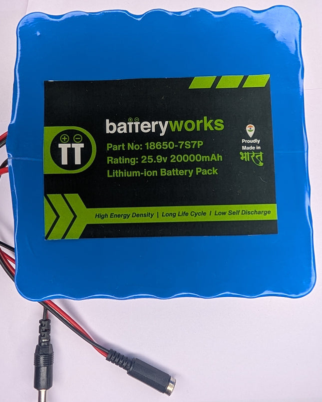25.9v 20000mah 7s7p - Lithium Ion Battery Pack