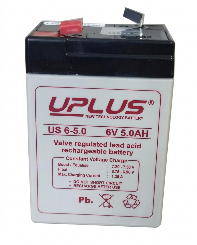 UPlus (Uplus by Leoch) | US6-5 6v 5ah Lead Acid Battery