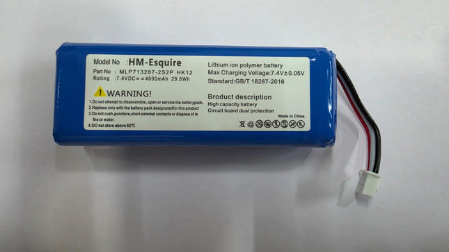 Harman Kardon Esquire Replacement Battery| MLP713287-2S2P HK12 | 7.4V 4000mAh