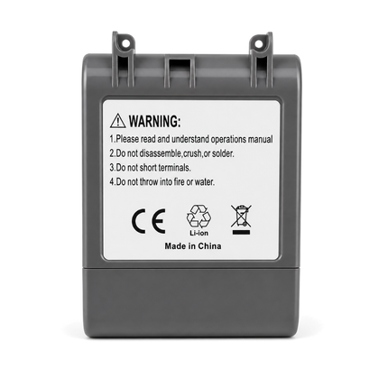 Dyson V7 Replacement Battery 3000mAh 21.6V Click-In | BatteryWorks