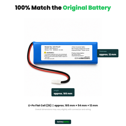 Harman Kardon Go+Play Mini Replacement Battery | BatteryWorks