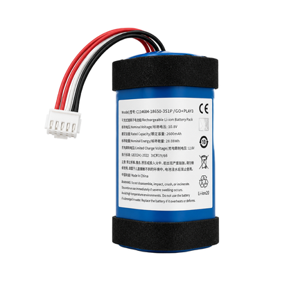 Harman Kardon Go+Play 3 Speaker - Replacement Battery (Lithium-ion Battery, 10.8V, 2600mAh)
