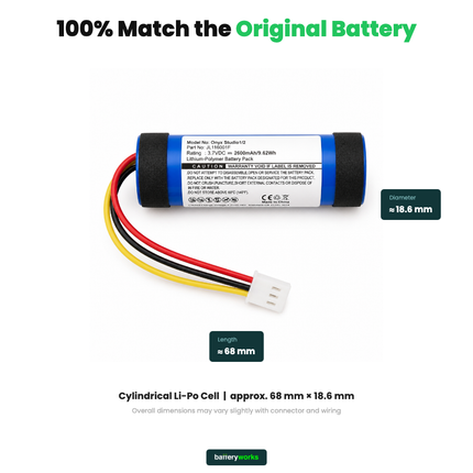 Harman Kardon Onyx Studio 2 Replacement Battery | BatteryWorks
