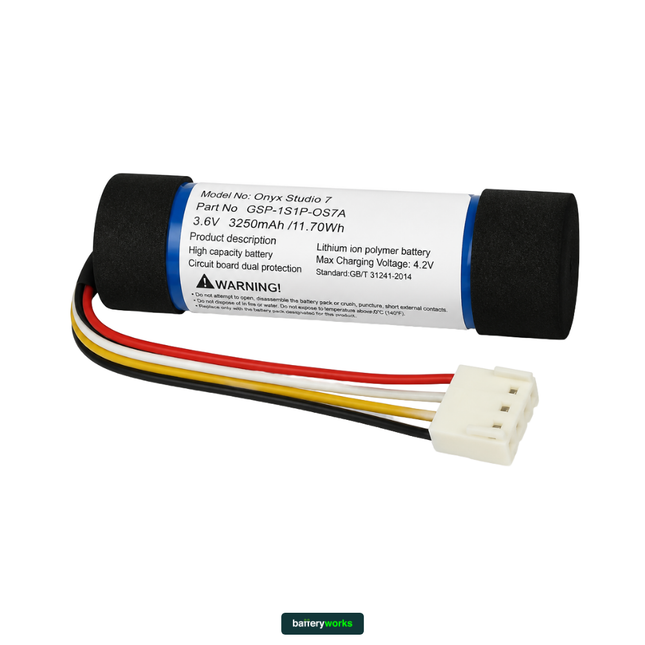 Harman Kardon Onyx Studio 7 Speaker - Replacement Battery (Lithium Polymer Battery, 3.6V, 3250mAh)