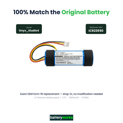 Harman Kardon Onyx Studio 4 Battery | BatteryWorks